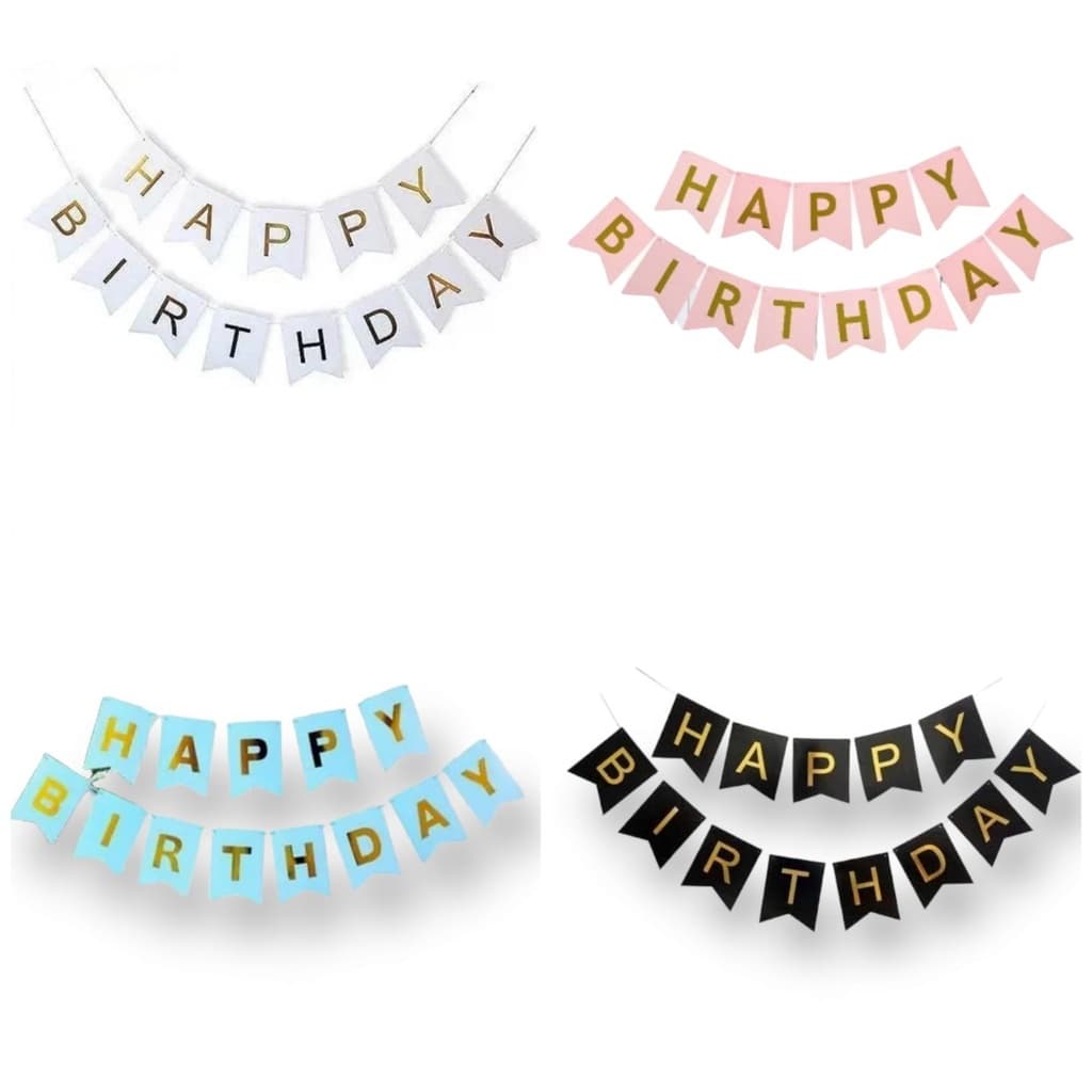 Happy Birthday banner