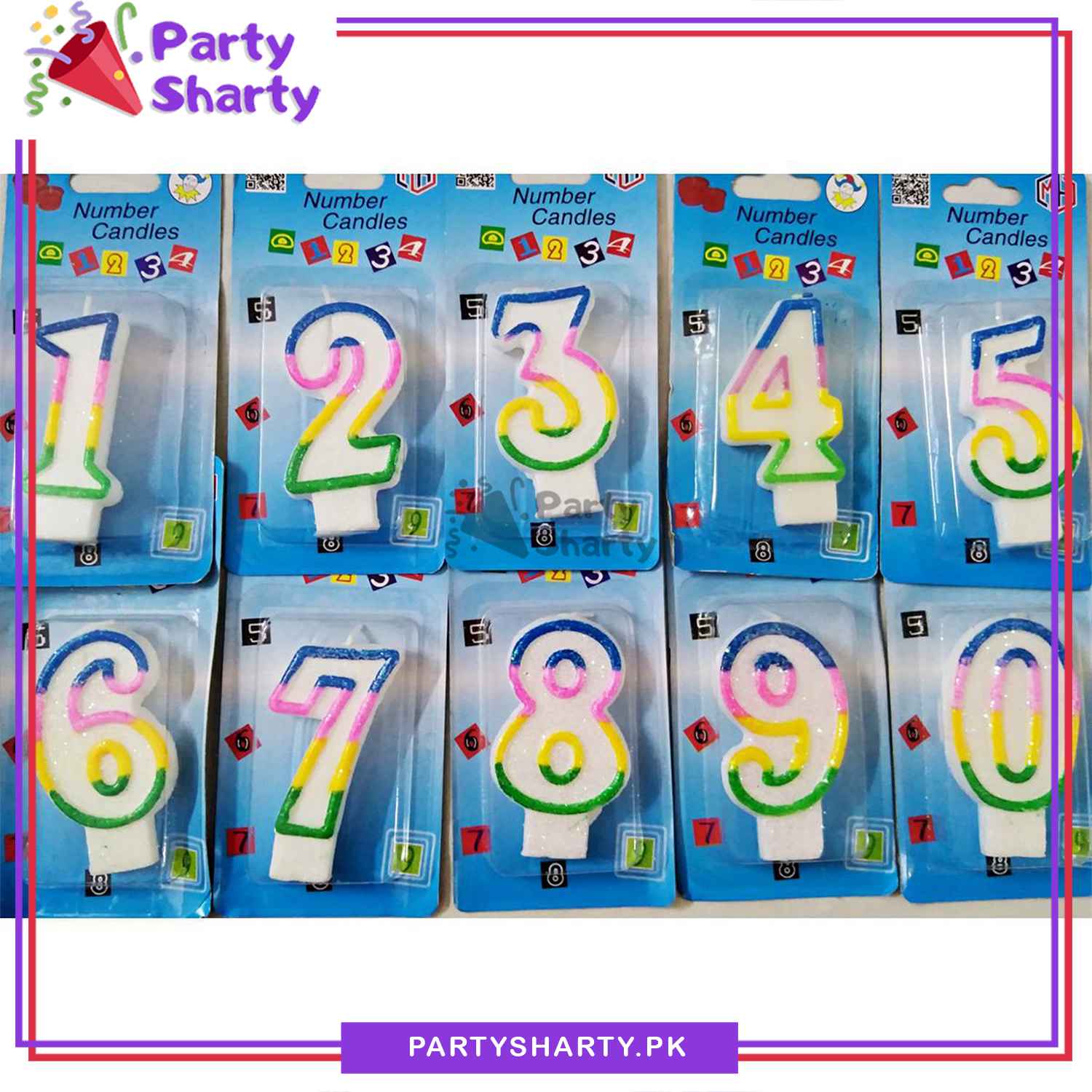 Number candel