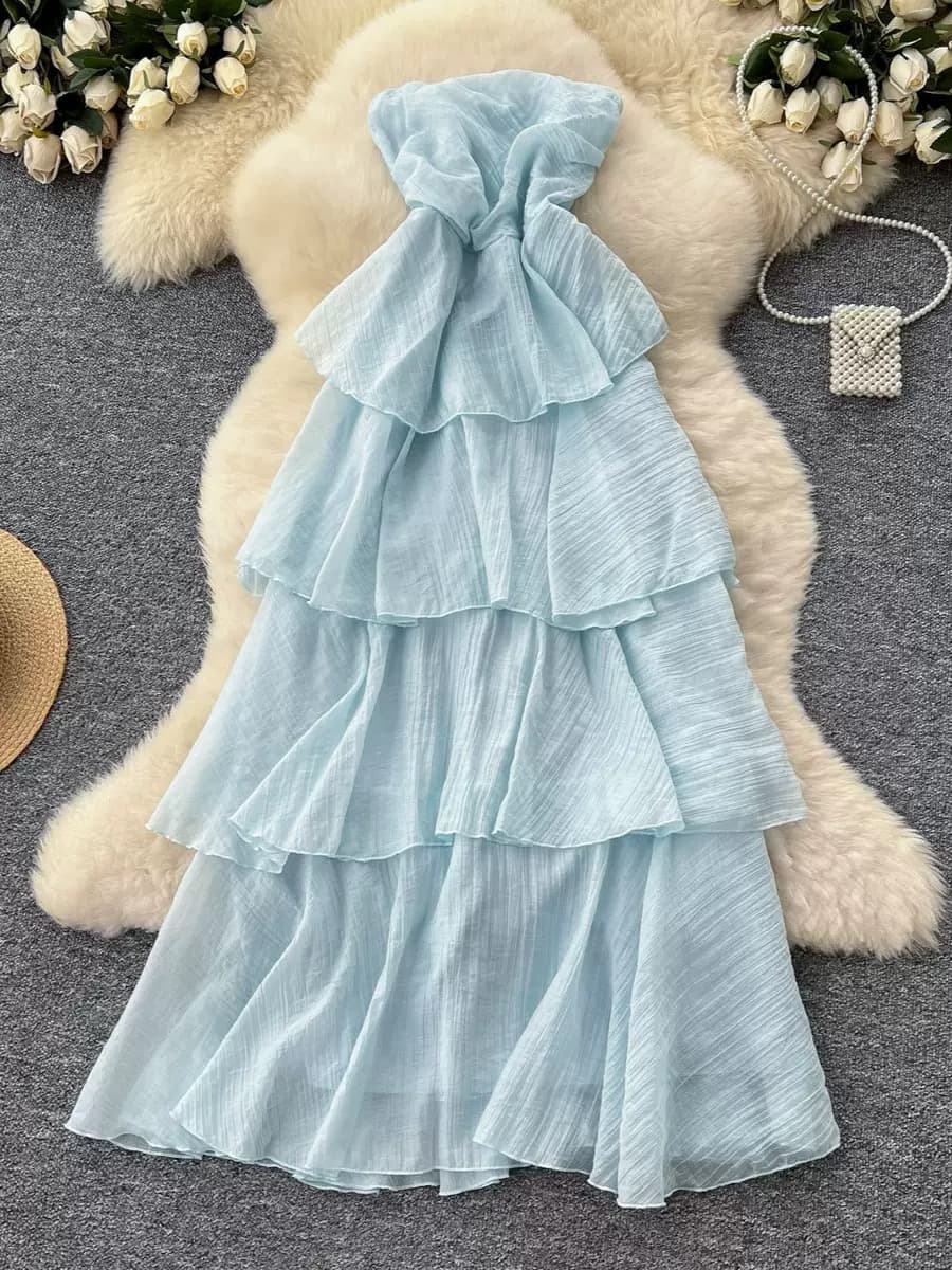 E1 Long beach dress